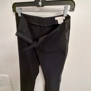 Henne Black Trousers woman's 8 with embellishment legs